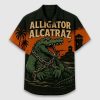 Alligator Alcatraz Everglades Florida Hawaiian Shirt