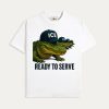 Ready to Serve Alligator Alcatraz wearing ICE Hat Shirt